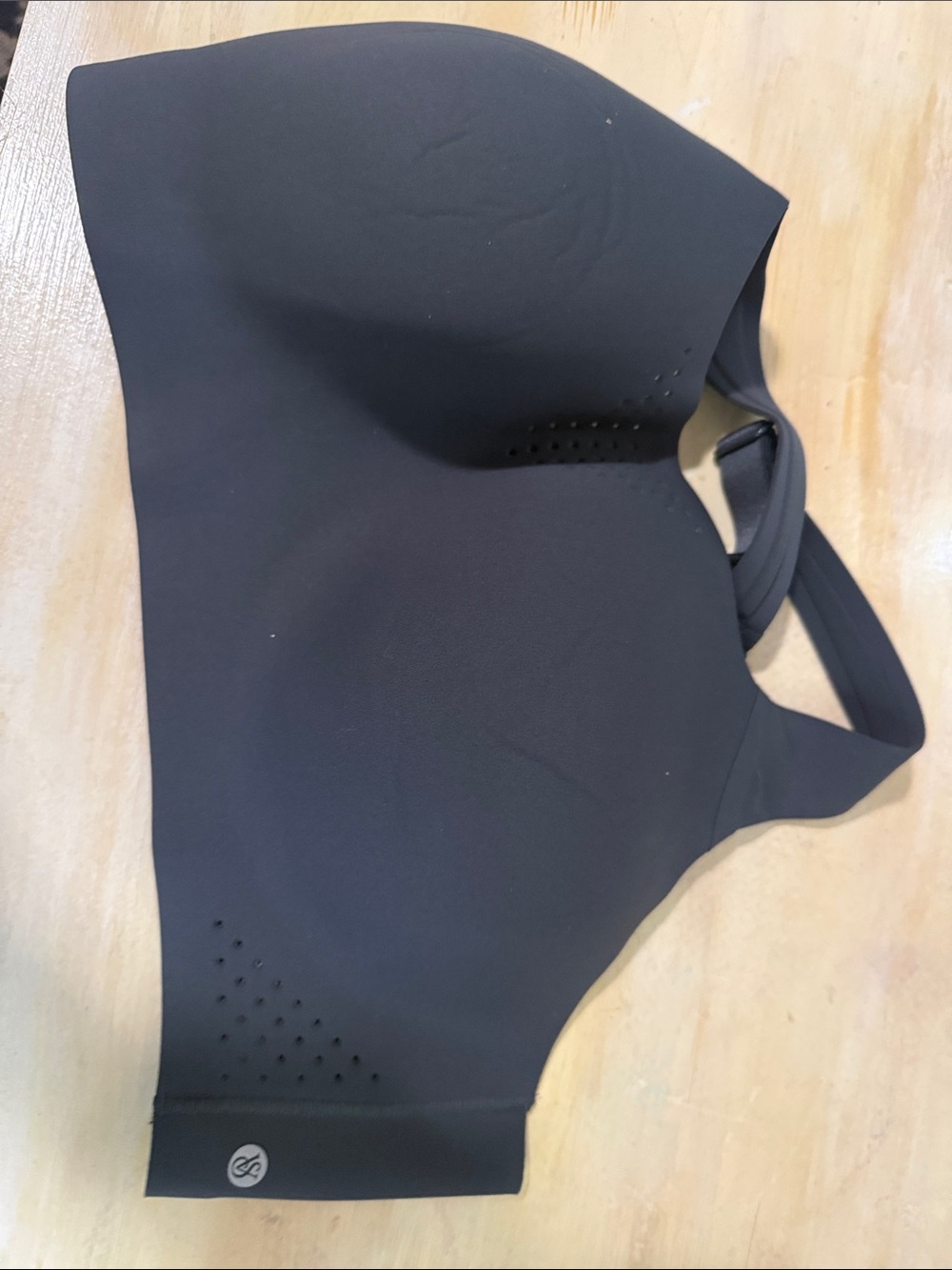 Victoria's Secret  Grey Seamless Swim Bikini Top 36 D